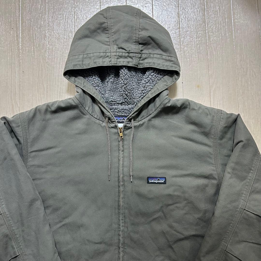 パタゴニア　patagonia ラインドキャンバスフーディ