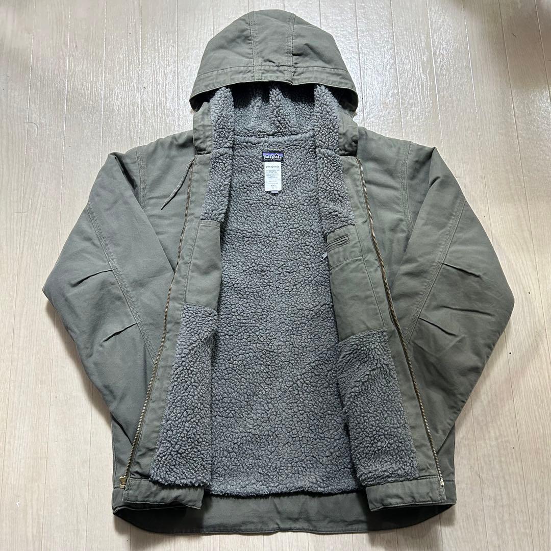 パタゴニア　patagonia ラインドキャンバスフーディ