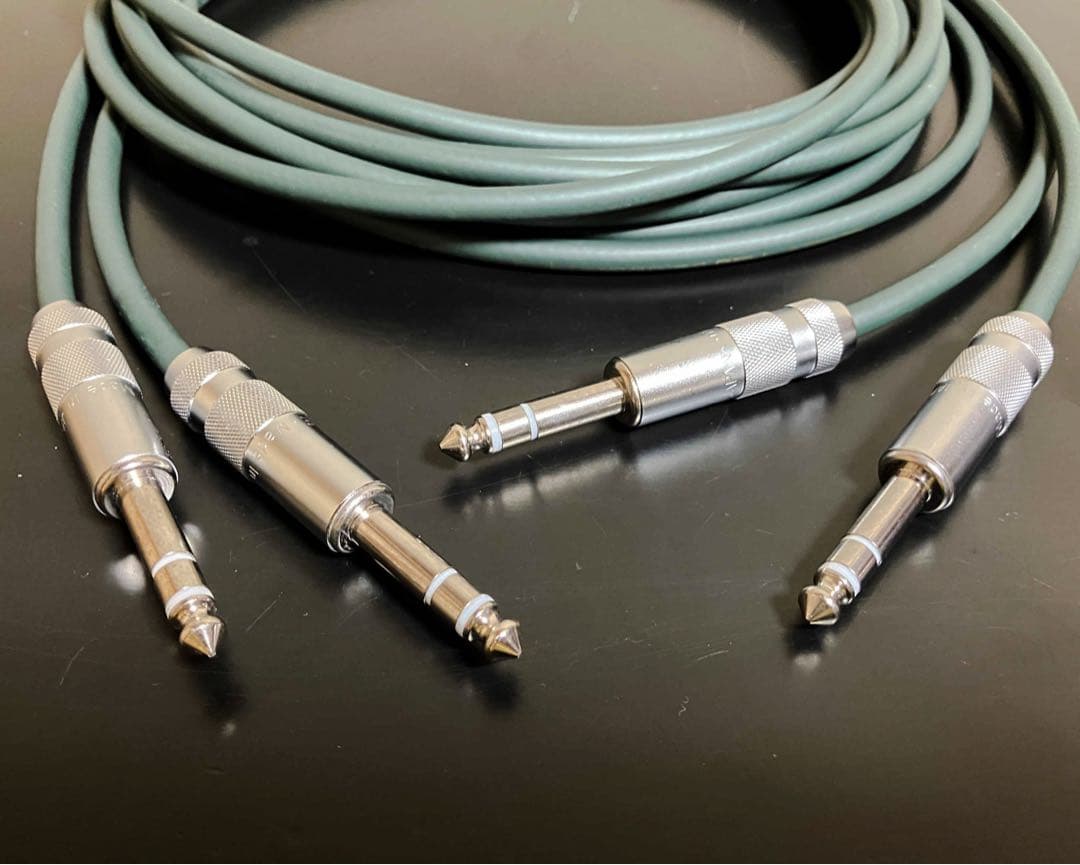 【美品】OYAIDE QAC-222 TRS/3.0 ２本セット