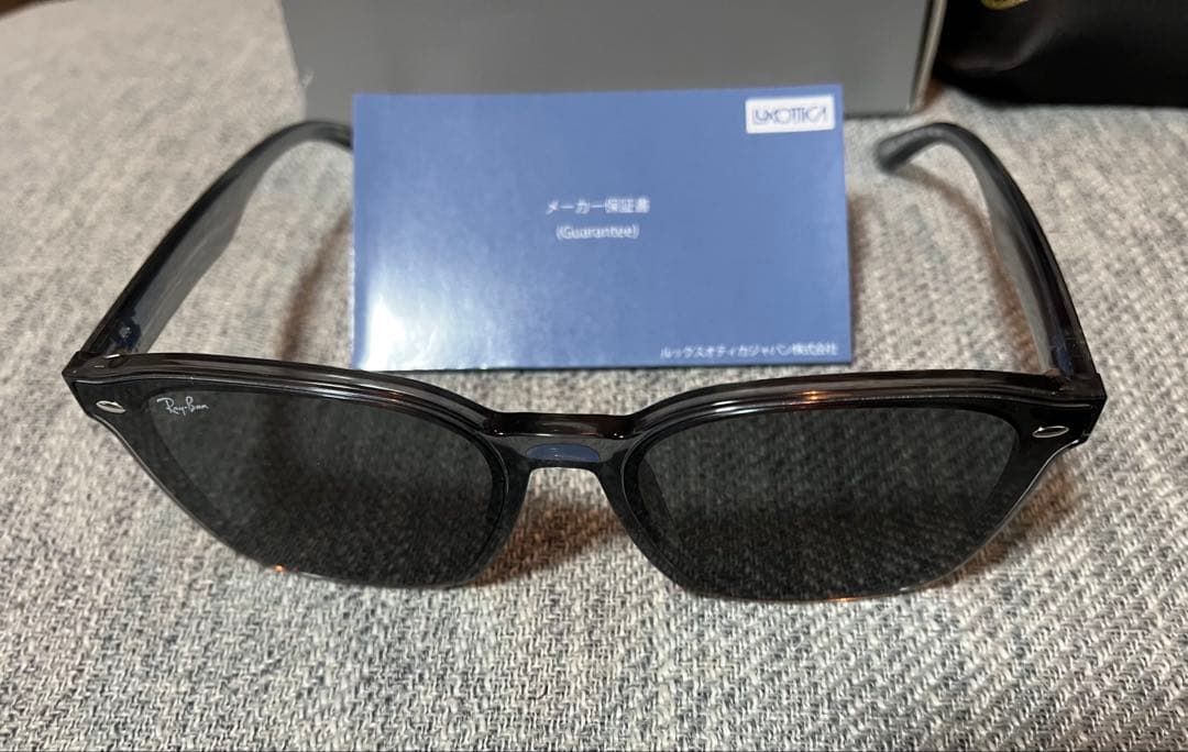 レイバン RB4392D 645087 66サイズ クリアグレー