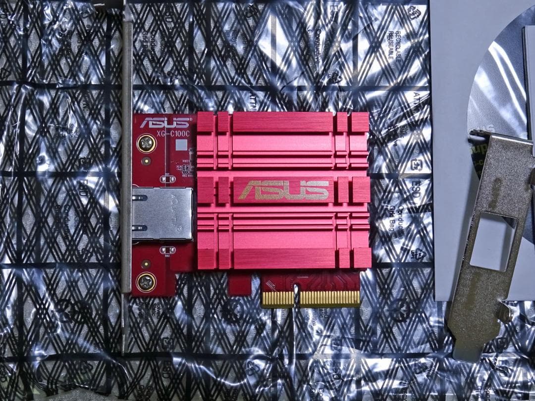 ASUS XG-C100C 10GBASE-T対応 LANカード