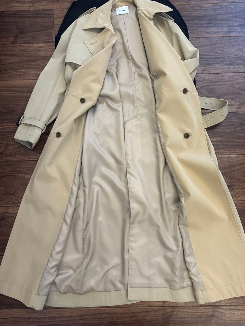 CLANE クラネ　LAYER LONG TRENCH COAT