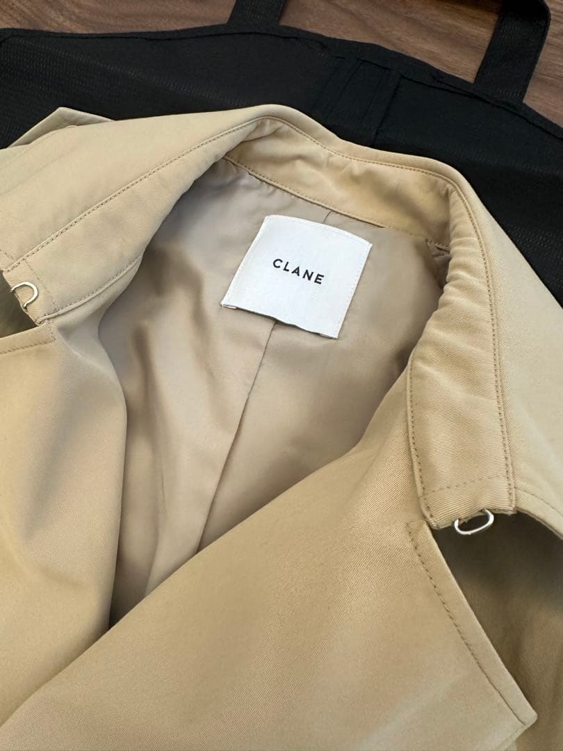 CLANE クラネ　LAYER LONG TRENCH COAT