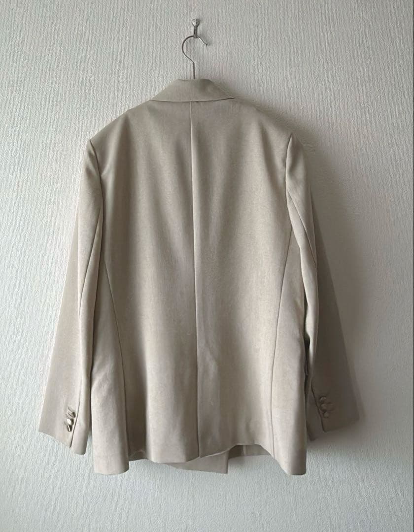 美品【NOLLEY'S】ウォッシャブルドライシャンブレーダブルジャケット