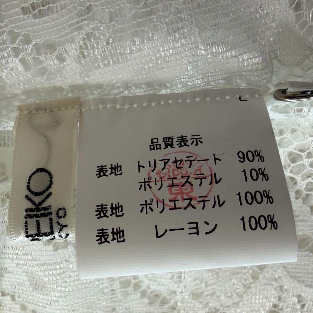 新品ミズレイコ Ms.REIKO レース　花モチーフ フォーマル羽織19号