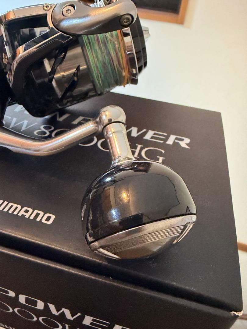 【極美品】SHIMANO 21TWIN POWER SW8000HG スプール付