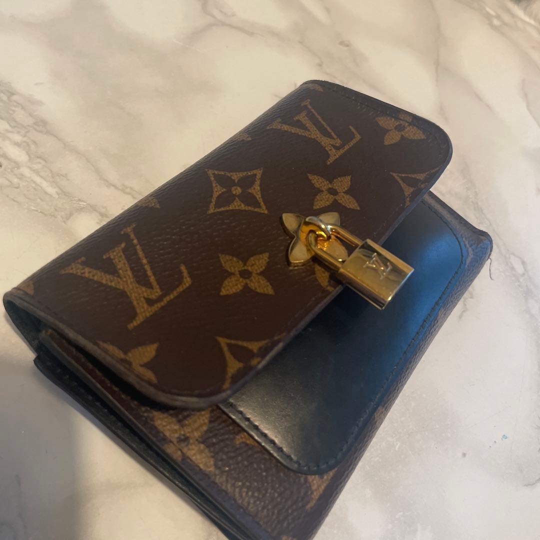 「【美品】LOUIS VUITTON フラワー コンパクトウォレット｜3年半使用
