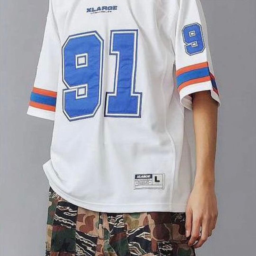 【未使用品】XLARGE PANELED FOOTBALL JERSEY