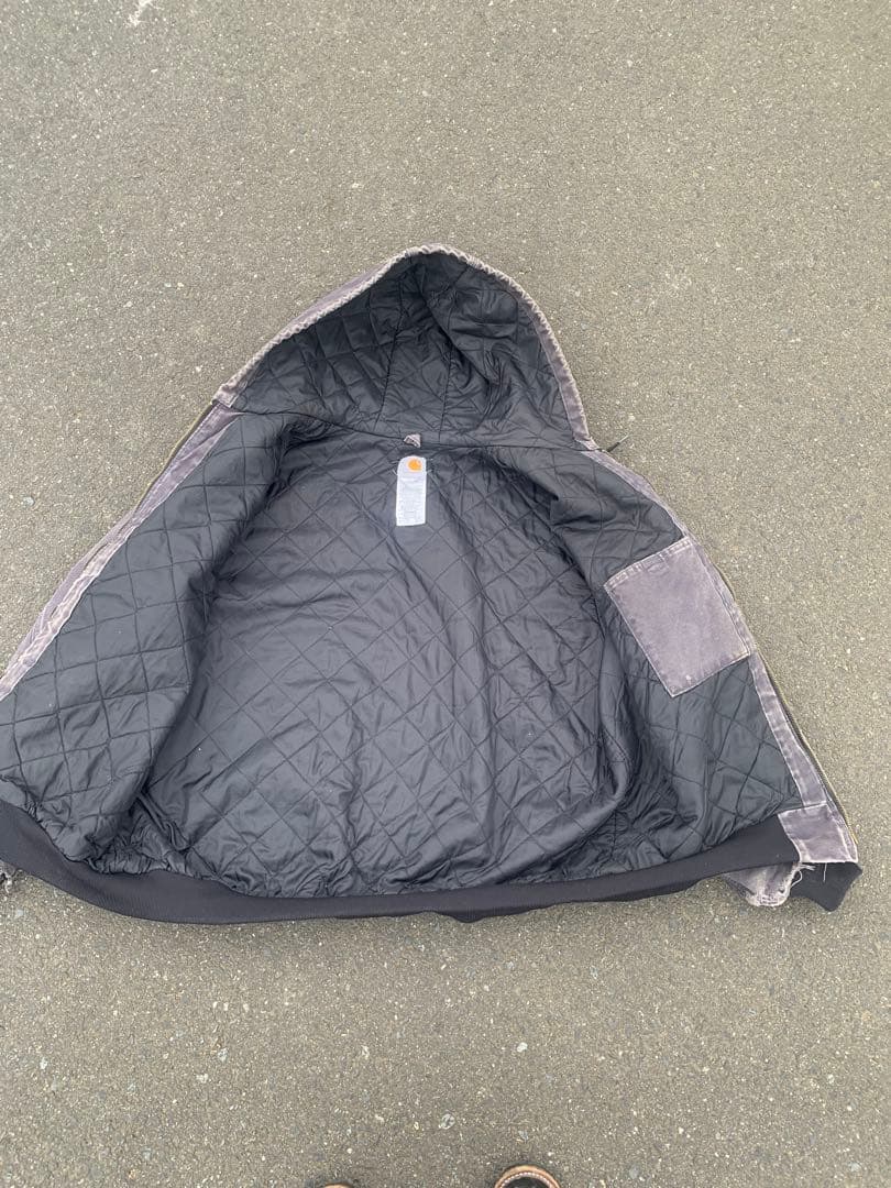 い*ん様 90s Carhartt アクティブジャケット　フェード　ブラック　短