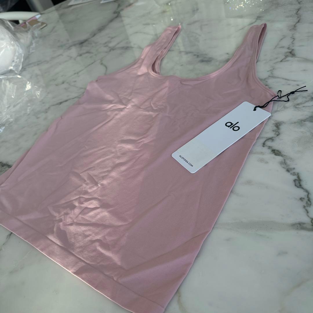 ヨガ・ピラティス ALOYOGA SHEER GLOOW TANK