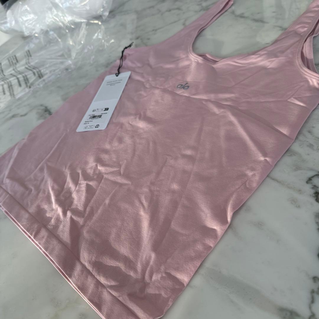 ヨガ・ピラティス ALOYOGA SHEER GLOOW TANK