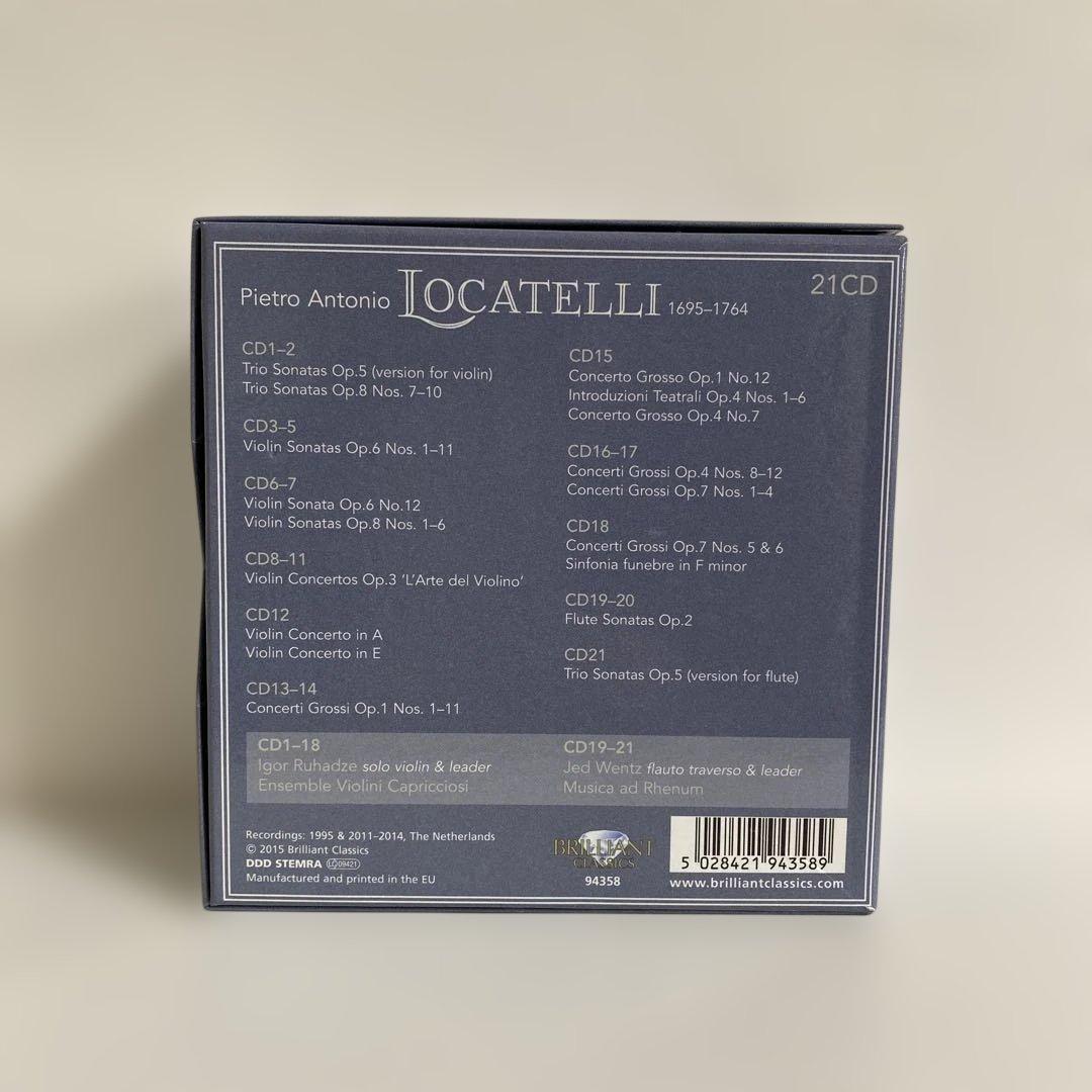 ロカテッリ全集 Locatelli Complete Edition 21CD