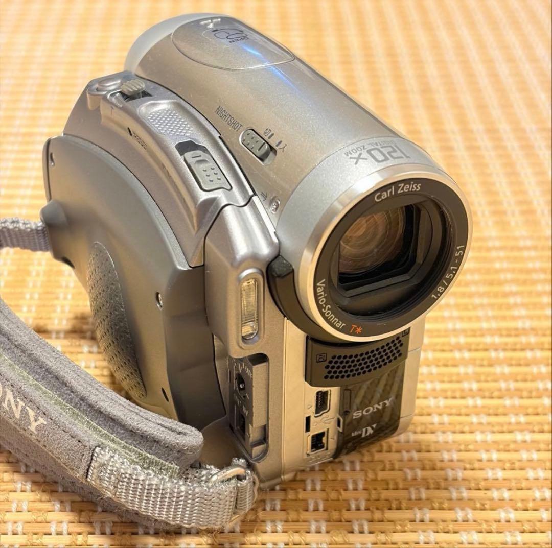 ジャンク品　miniDV対応　SONY　HANDYCAM　DCR-HC90