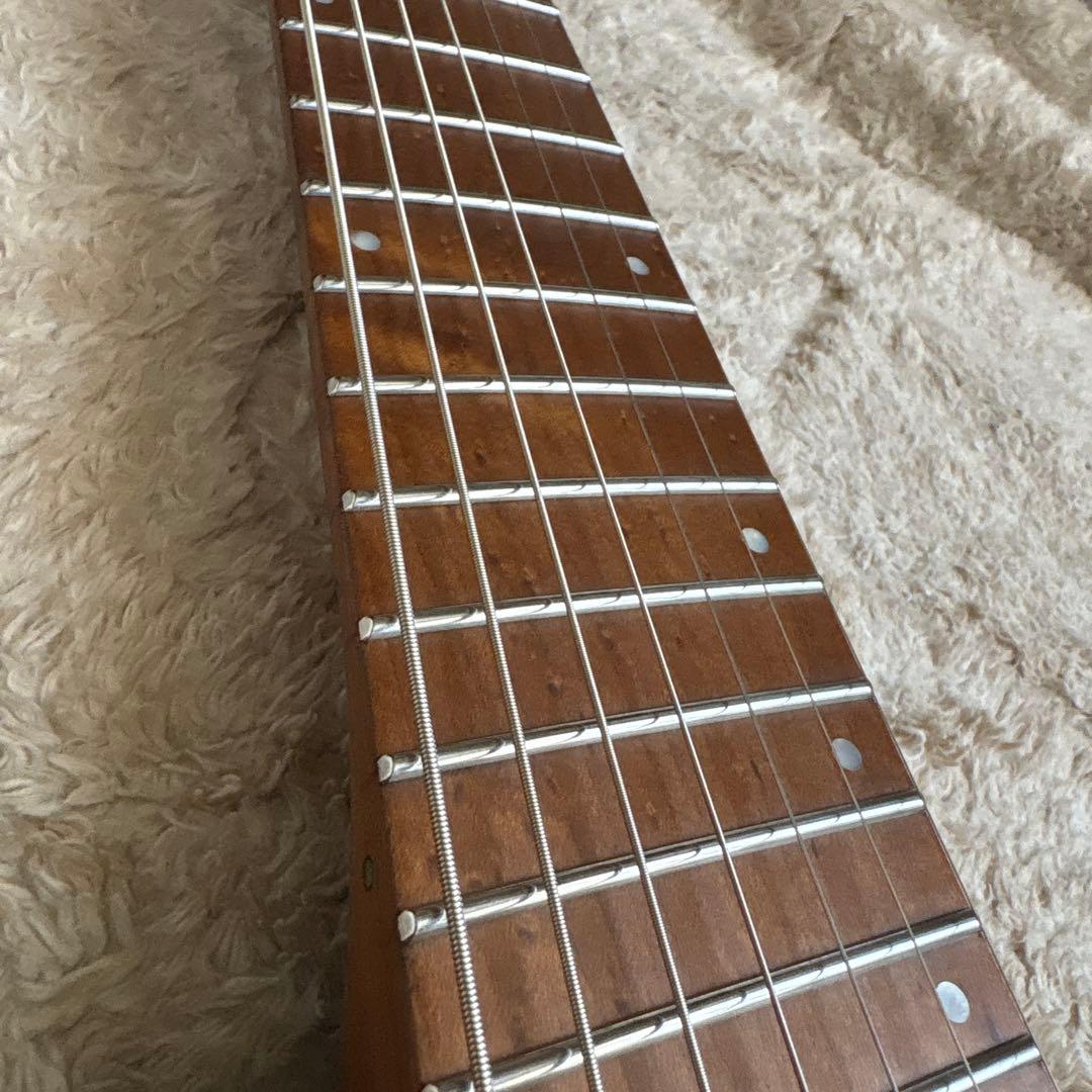 [美品]7弦ヘッドレス　Ibanez QX527PB-ABS