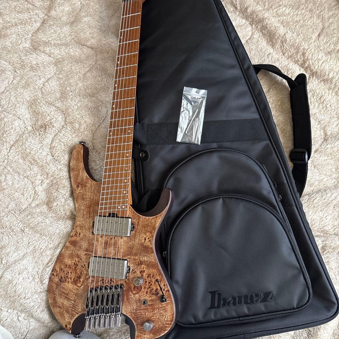 [美品]7弦ヘッドレス　Ibanez QX527PB-ABS