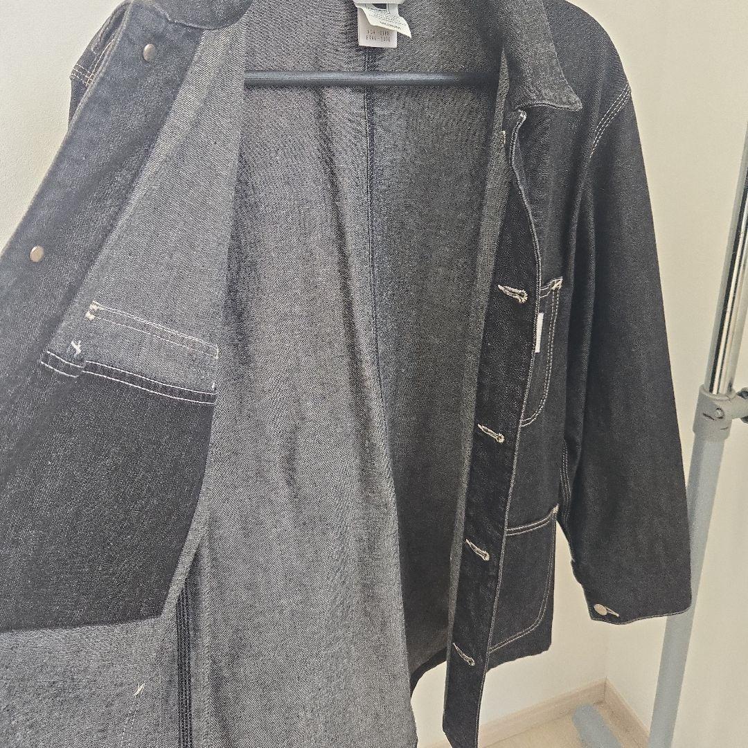 carhartt デニム ジャケット カーハート カバーオール　ブラック
