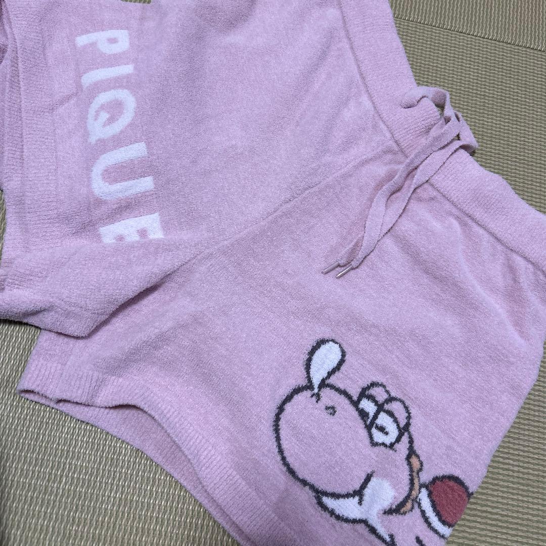 本日値下げ‼︎ジェラピケヨッシーフード付きルームウェア