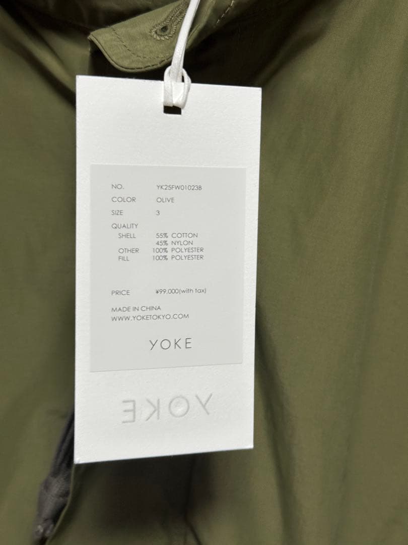 yoke YK25FW01023B サイズ3