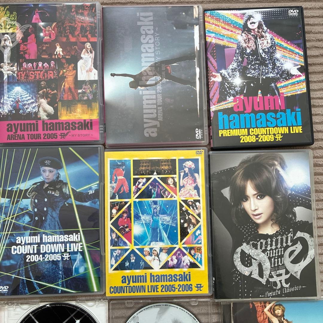 浜崎あゆみ　DVD、CDセット