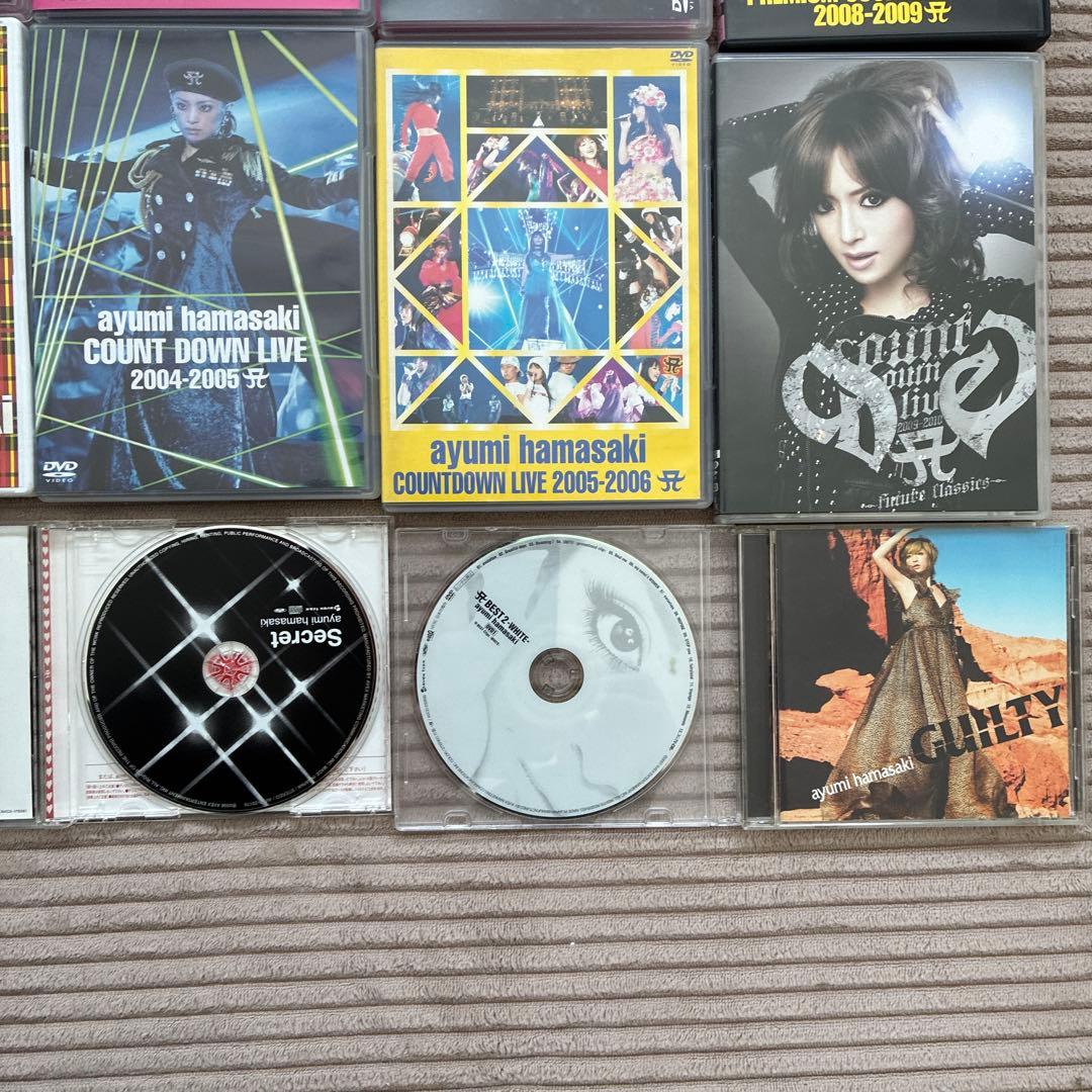 浜崎あゆみ　DVD、CDセット