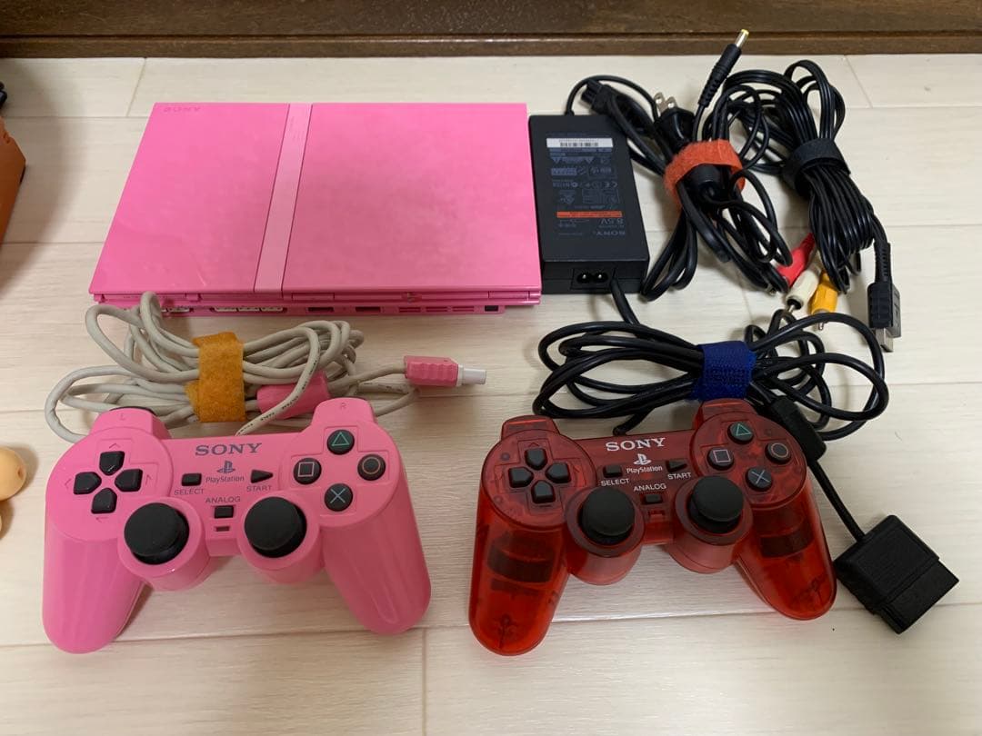 PS2 薄型ピンク　SCPH-77000太鼓の達人セット！　　　　　動作確認済！