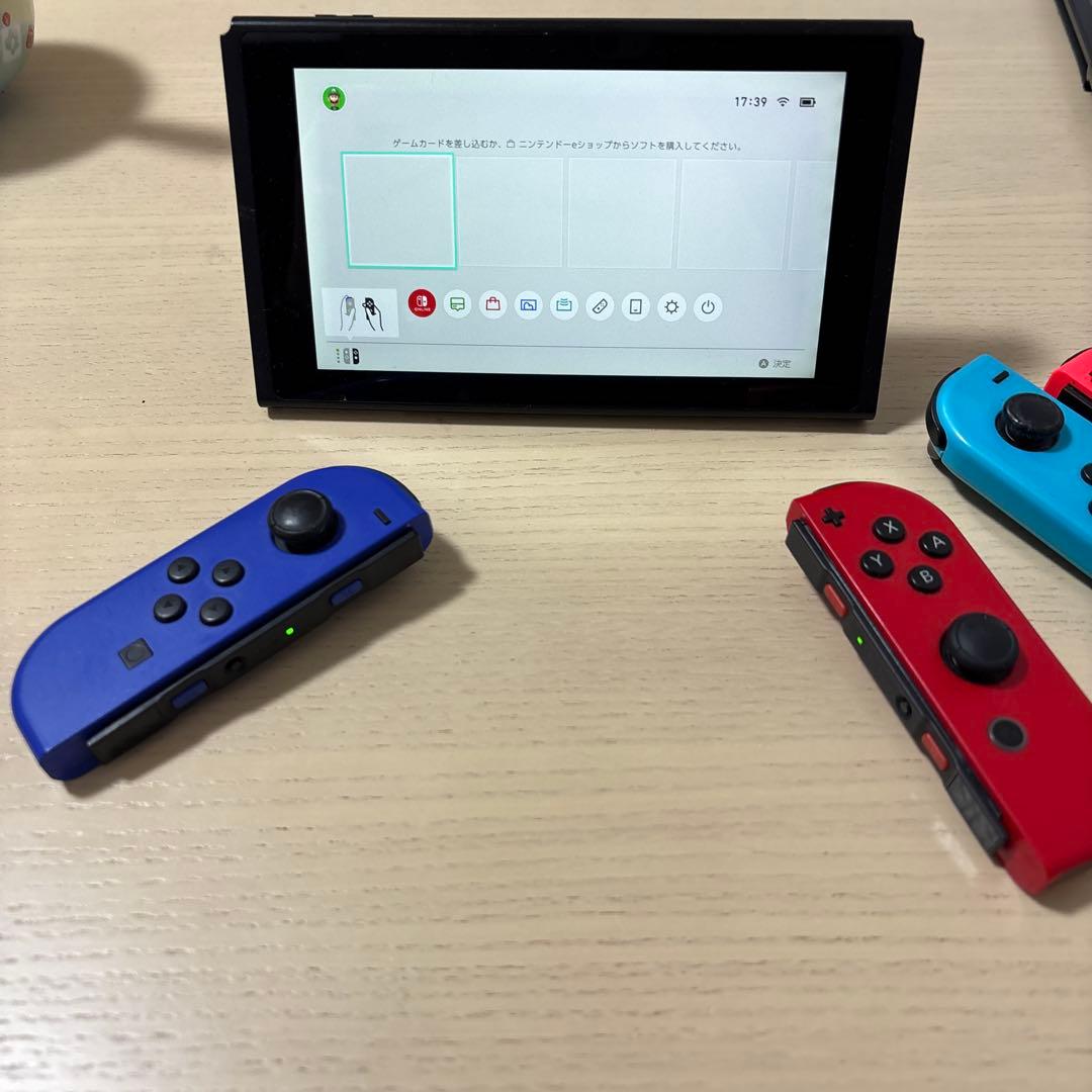 Nintendo Switch 本体 青・赤 Joy-Con付き　ジャンク品