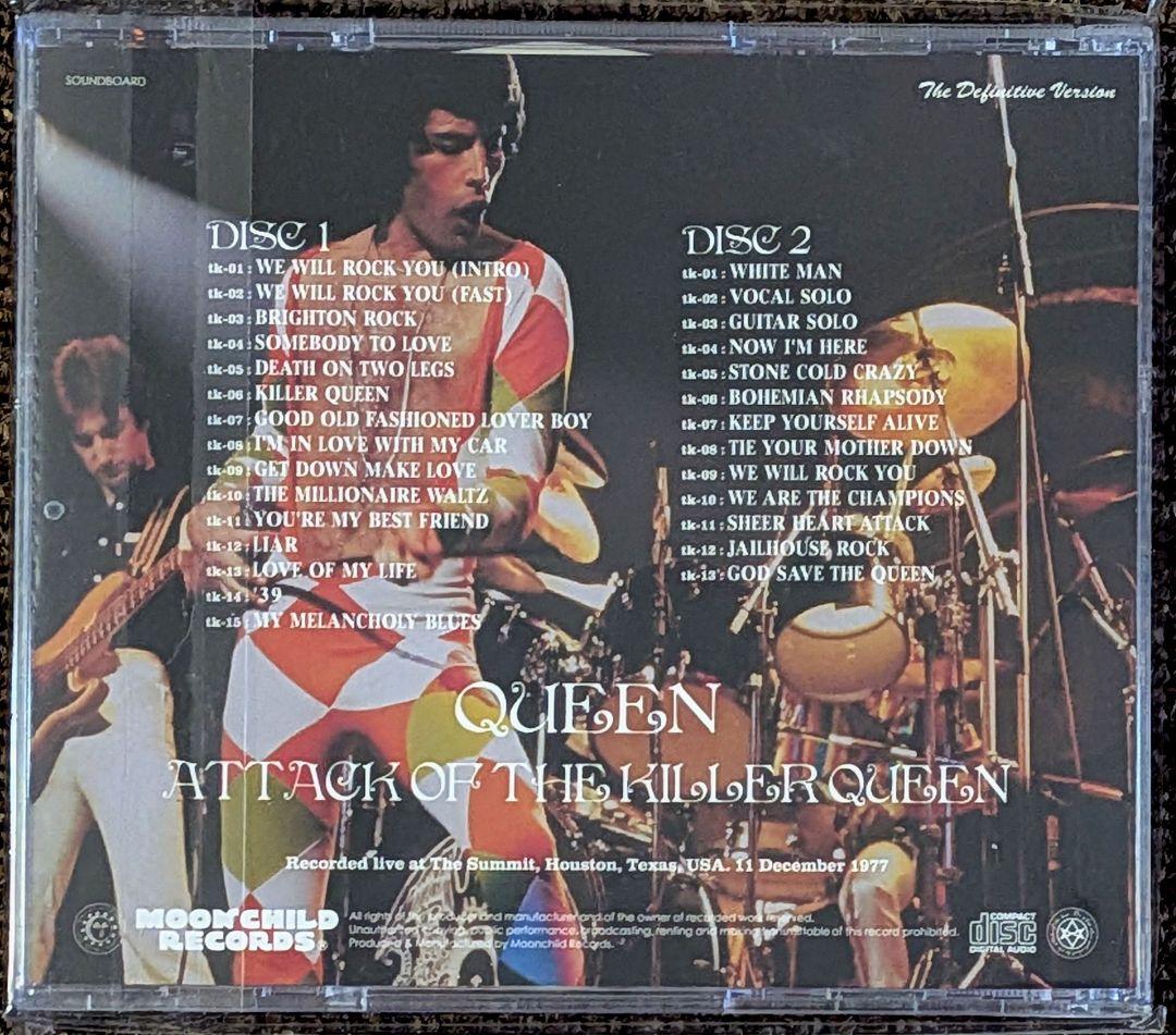 クイーン:ライブCD6枚 + 紙ジャケCD⭐️全7枚セット