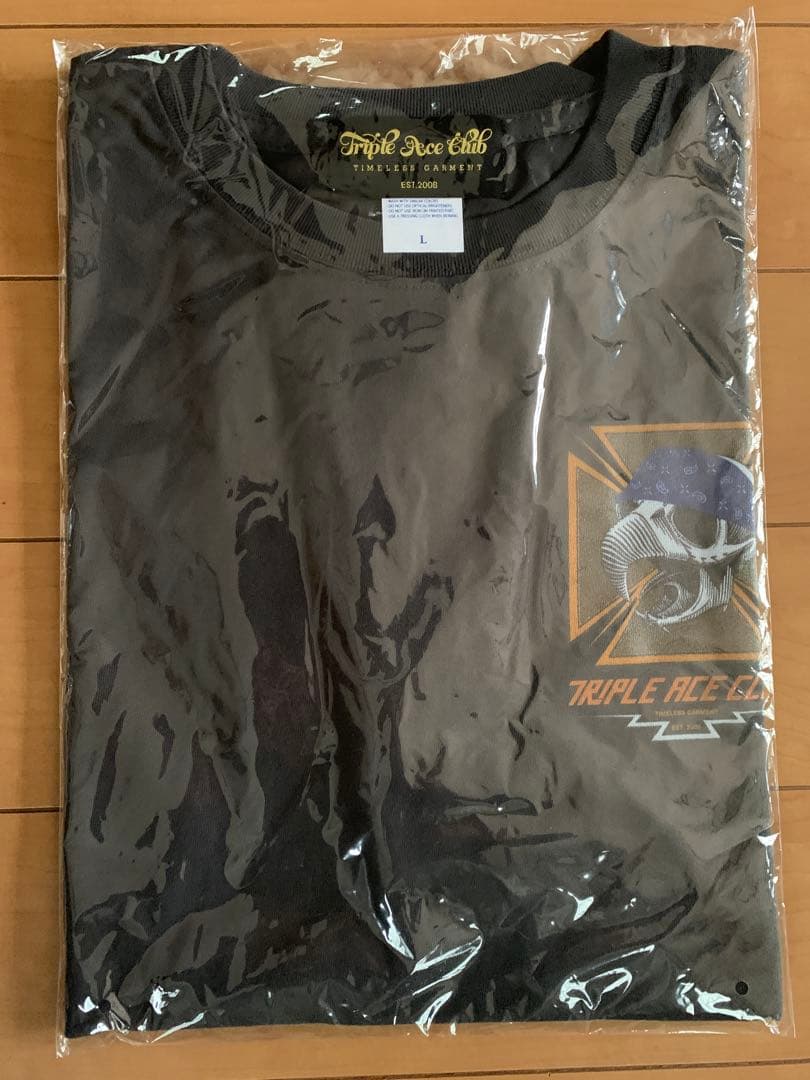 トップス TRIPLE ACE CLUB BANDANAHAWK Lsize BLACK