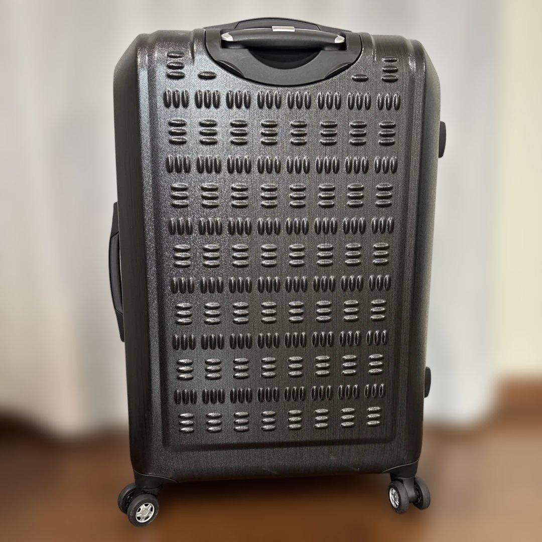 【大型95L】Samsonite グラヴテック 黒 4輪 軽量スーツケース　箱付
