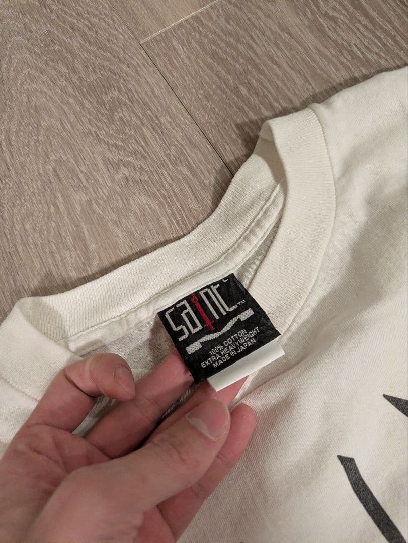 セントマイケル　ロゴTシャツ　L