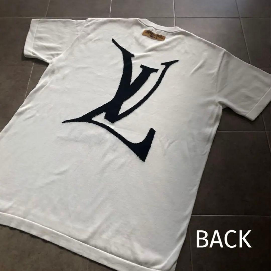 LOUIS VUITTON/エンドゴール/クルーネック/コットン ニットシャツ