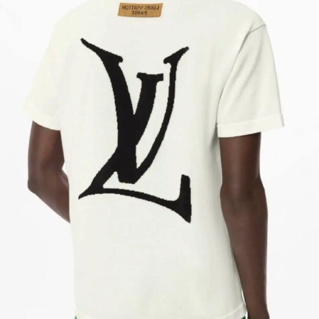 LOUIS VUITTON/エンドゴール/クルーネック/コットン ニットシャツ