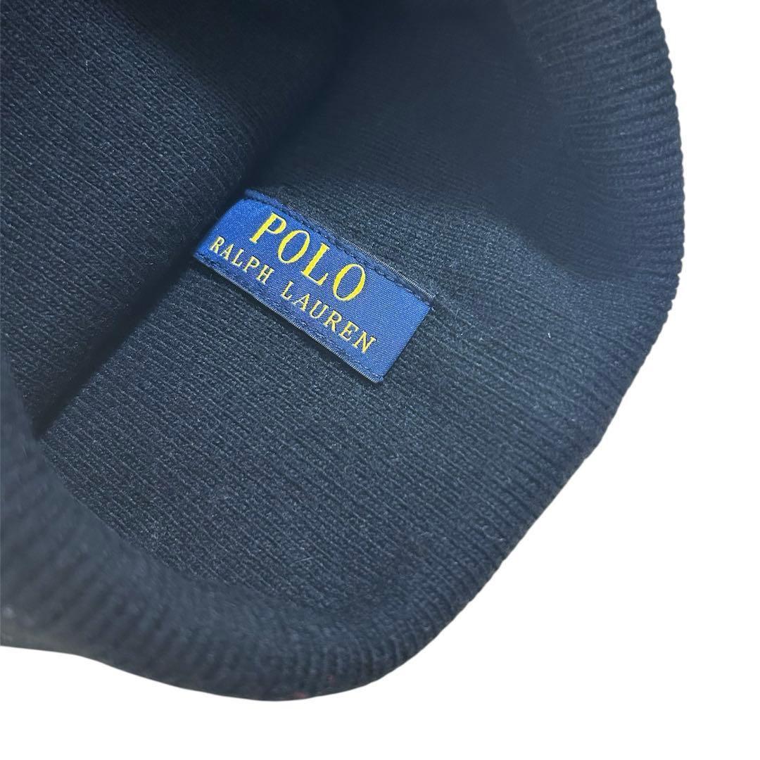 極美品❗️完売品❗️POLO SPORT 復刻ビーニー BLACK