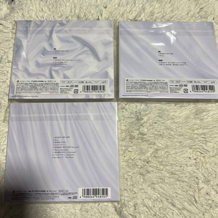  Man／1st〜3rdシングル まとめ売り