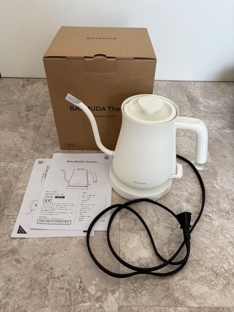 BALMUDA The Pot 電気ケトル バルミューダ　おしゃれ　※動作確認済
