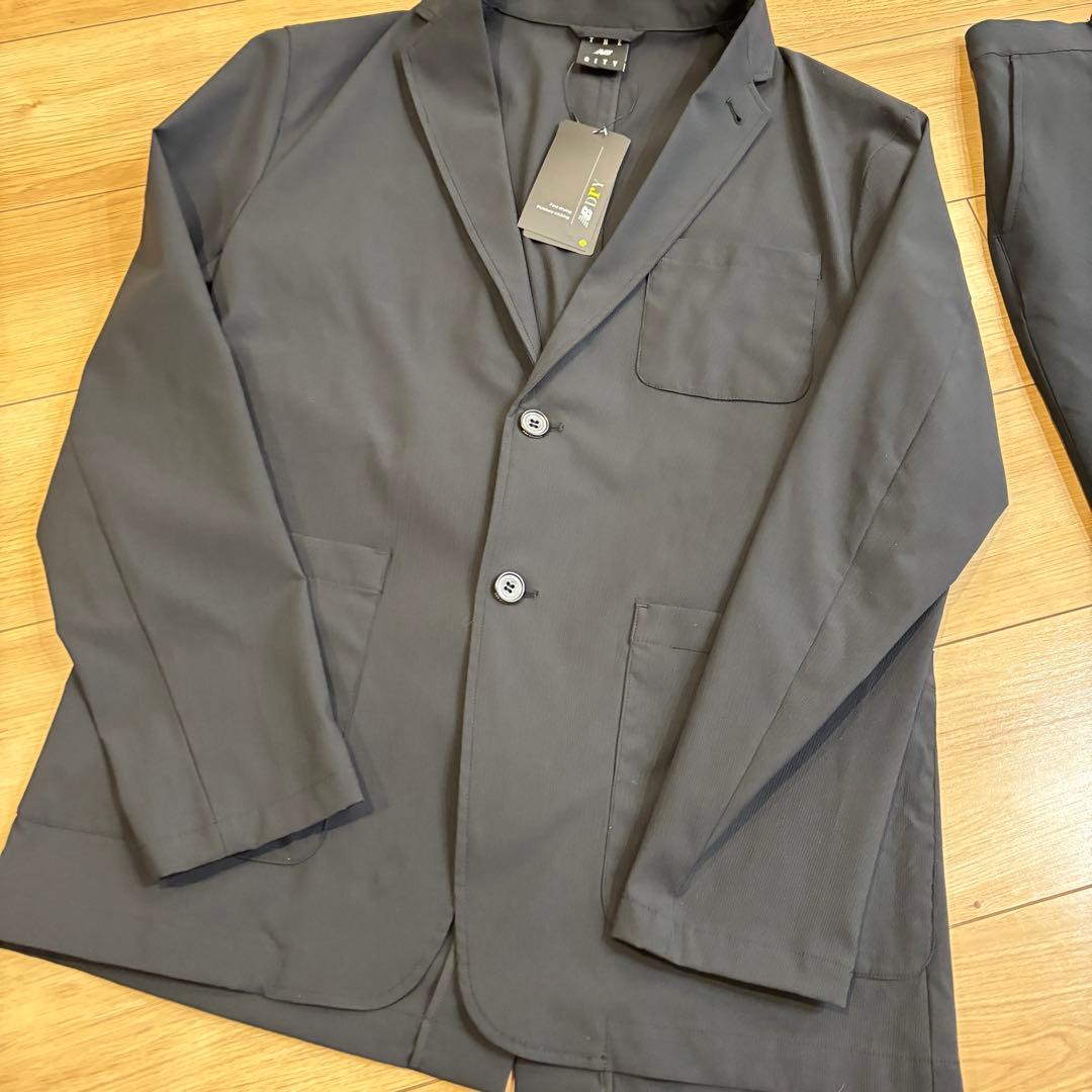 新品　ニューバランス　スーツ　上下セット　THE CITY ビジネス　ゴルフ　M