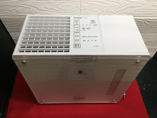 Ｙ【美品】喉や肌潤い‼ パナソニック ナノイー 気化式加湿器 FE-KXU07