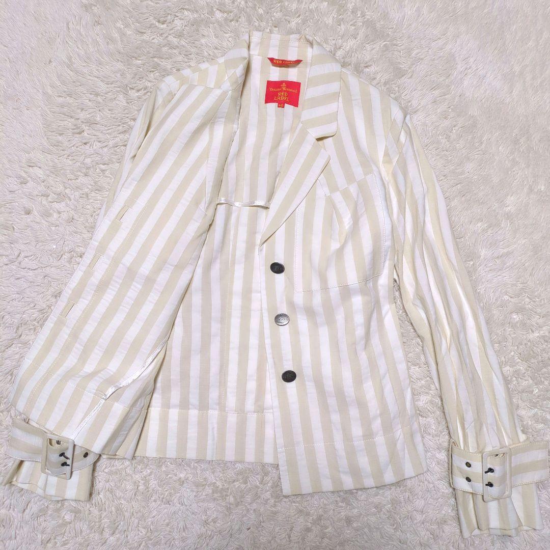 希少美品！ヴィヴィアンウエストウッド　ベルテッドジャケット　L　オーブボタン