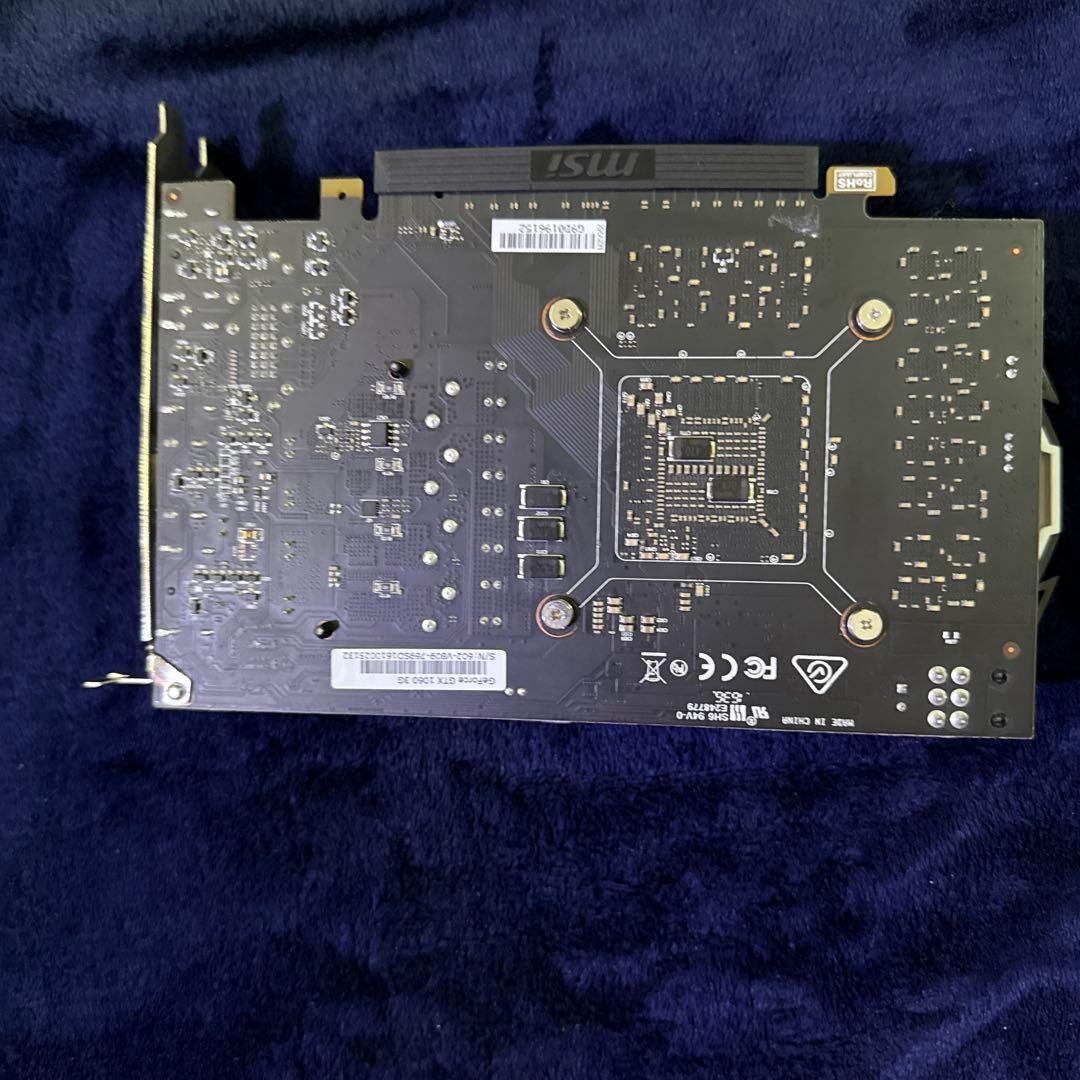 MSI GeForce GTX1060 3G 動作品ですがジャンクです