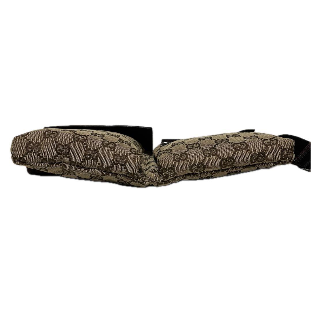 GUCCI GGキャンバス ボディバッグ ウエストバッグ ベージュ グッチ 92