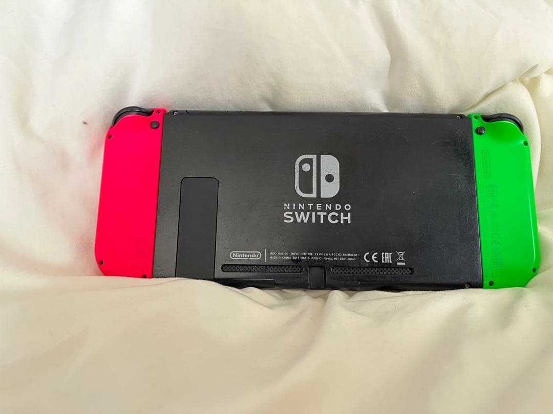 ◼️ジャンク品　Nintendo Switch 本体 グリーン/ピンク