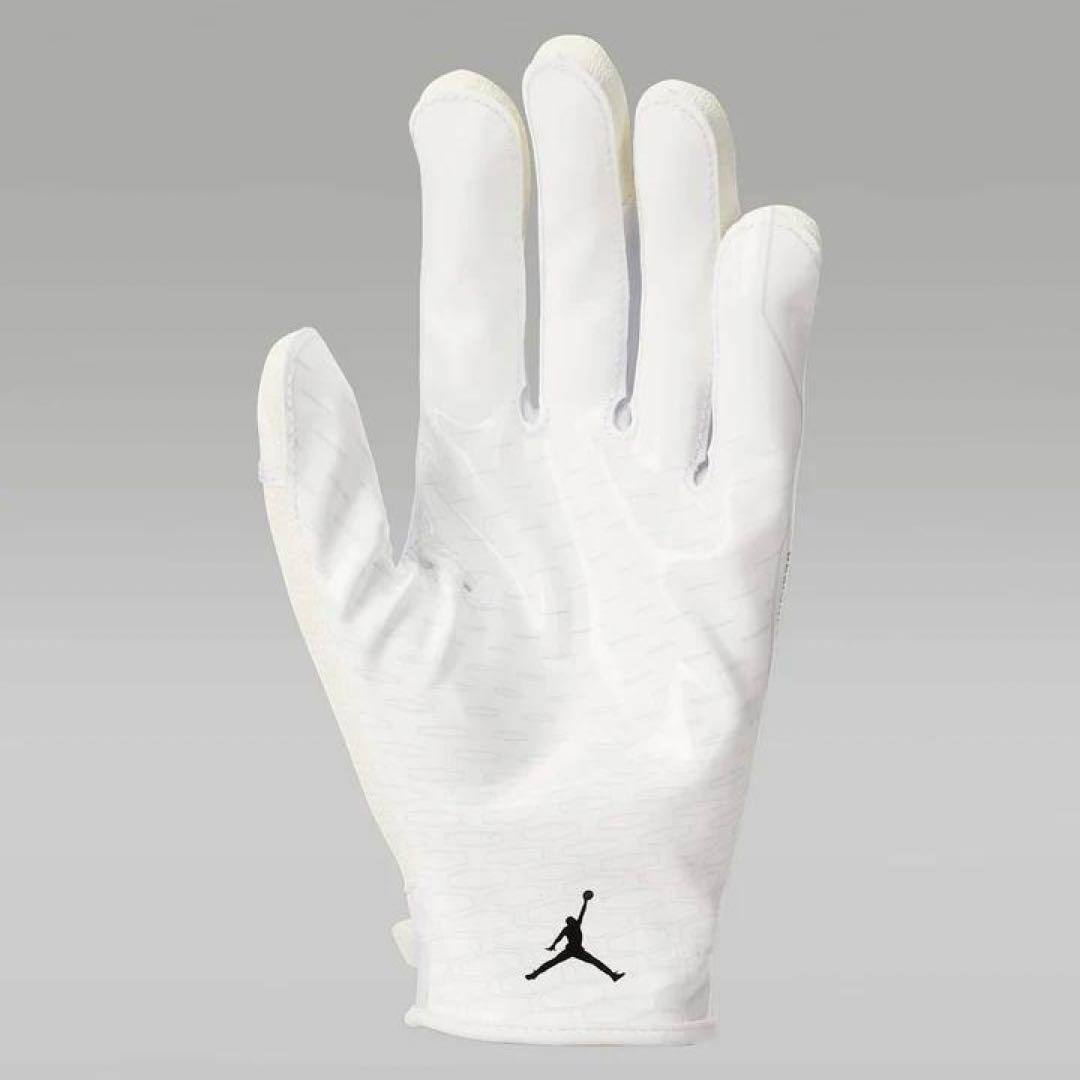 アメフト Jordan Fly Lock 2.0　グローブ　White　M