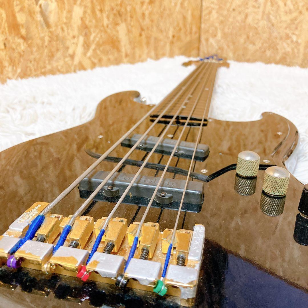 moon ムーン　JJ-5 フラットレス　ベース　5弦　ケース付き