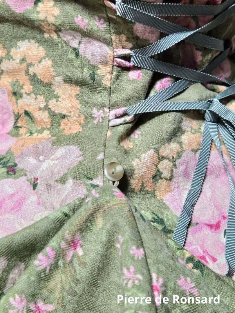 【極美品】ヴィクトリアンメイデン レディブルームバッスルスカート 薔薇柄