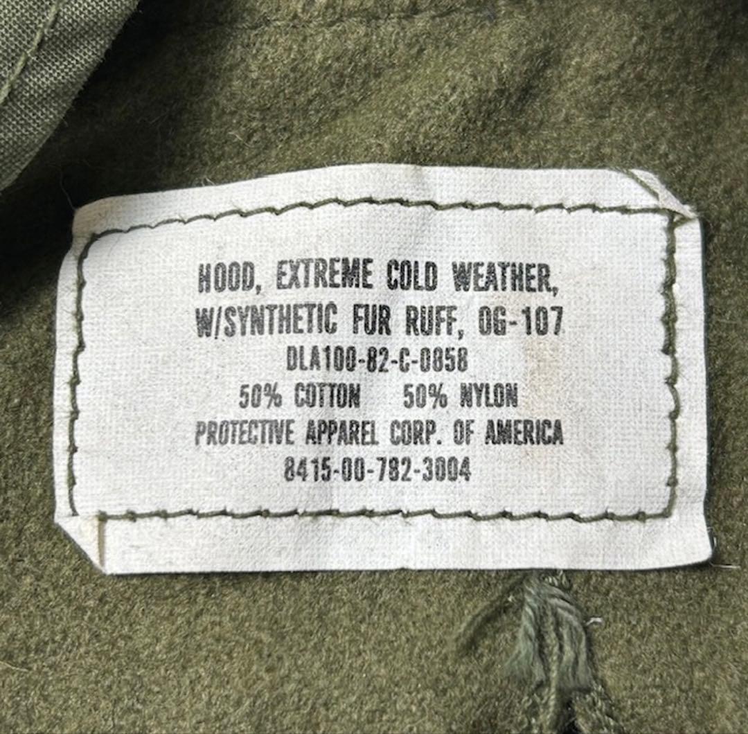 アメリカ軍実物M-65フィッシュテールパーカー　US ARMY m65