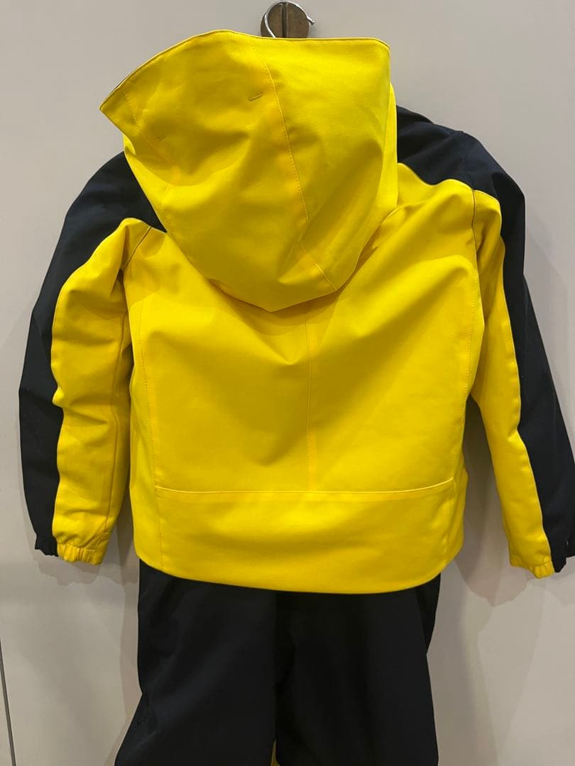 ⭐︎美品⭐︎phenix 子ども用スキーウェアセット130 黒/黄色