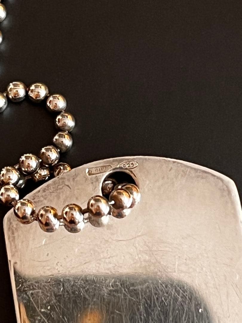 GUCCI グッチ ドッグタグネックレス