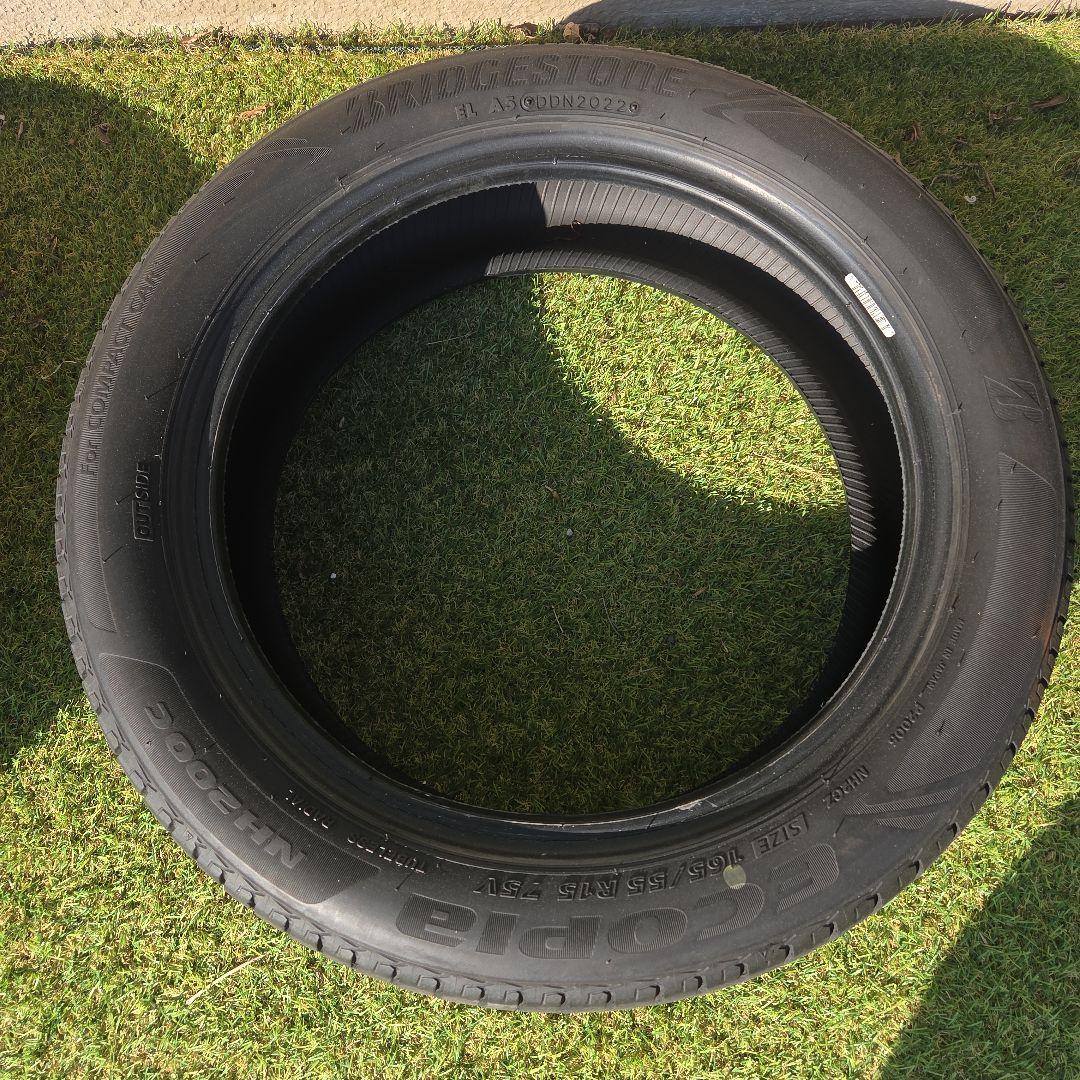165/55R15 ブリヂストン　エコピア　NH200C