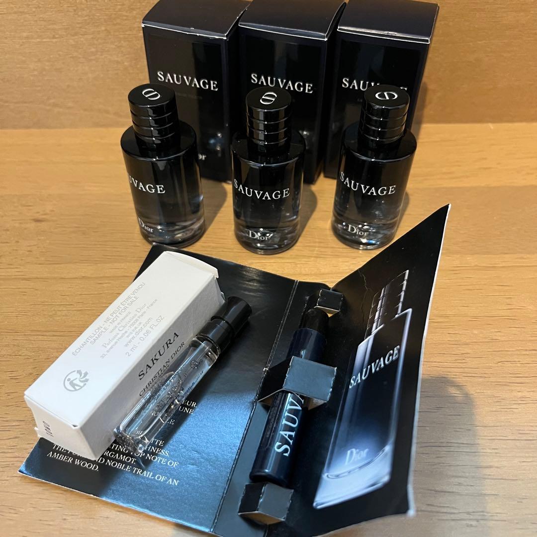 新品未使用 Dior 香水SET SAUVAGE SAKURA ディオール