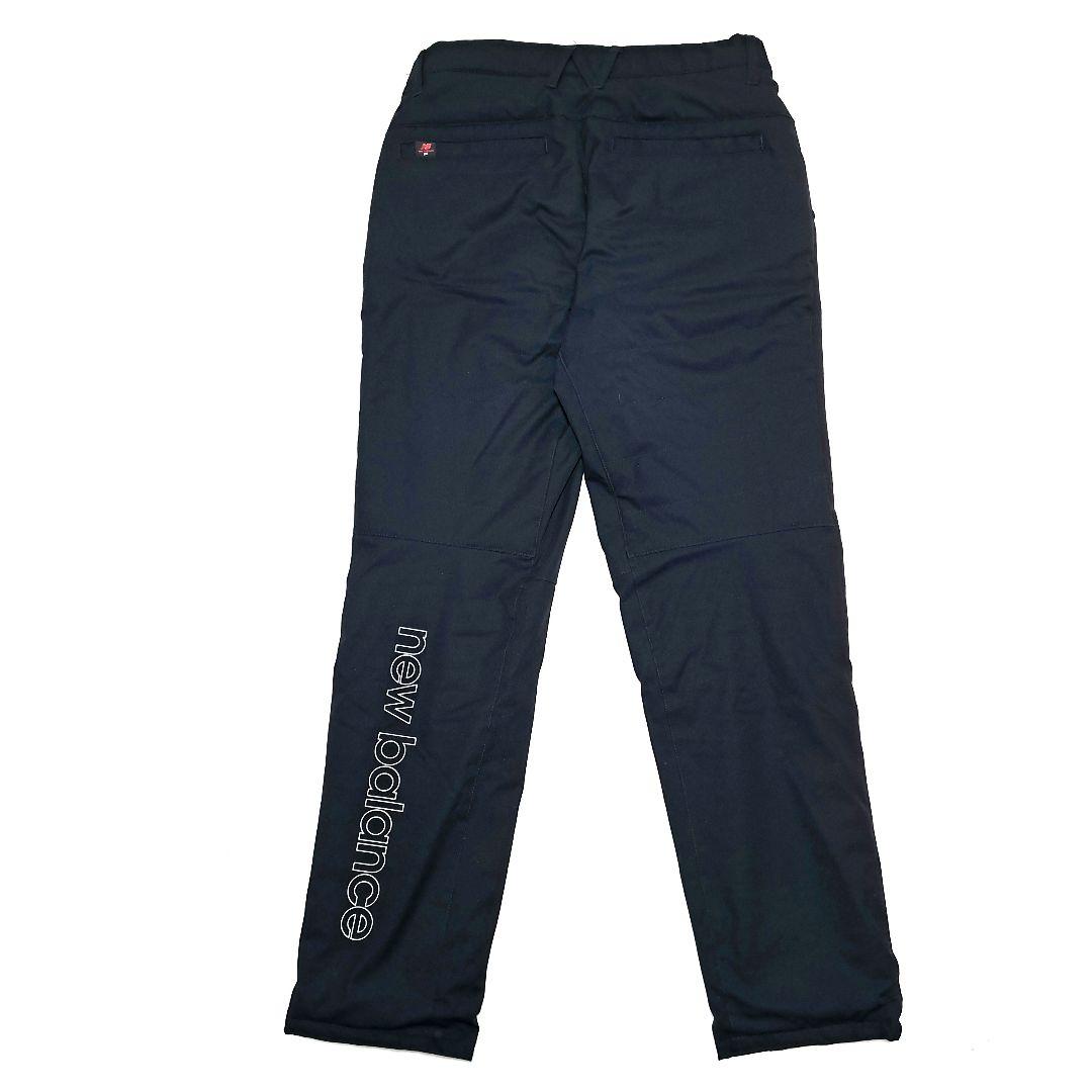 NEW BALANCE GOLF 中綿スリムパンツ メンズ ブラック size